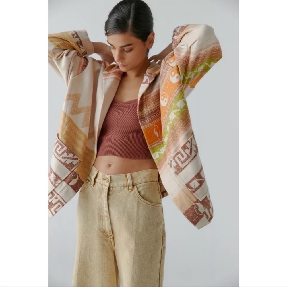 BDG Urban Outfitters Delaney Hooded Cardigan S NWT - Picture 5 of 13